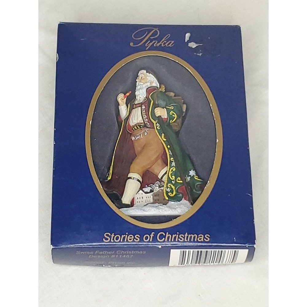 Vntg. 2007 Pipka Stories Of Christmas Ornament - Swiss Father (#11467) Prizm Inc
